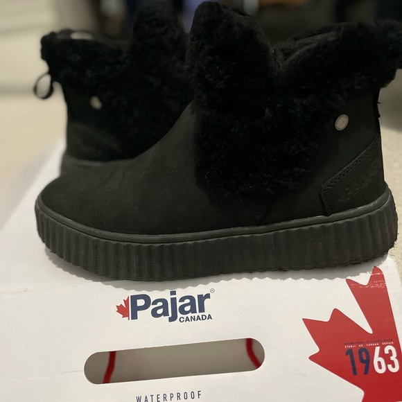 Pajar black size 39 waterproof booties - Picture 5 of 10